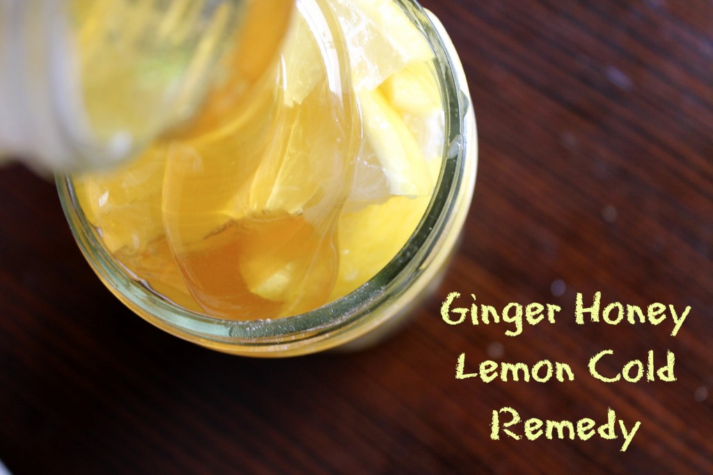Ginger Honey Lemon Cold Remedy Becca Piastrelli