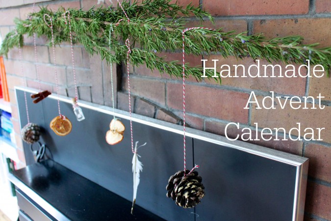 handmade advent calendar