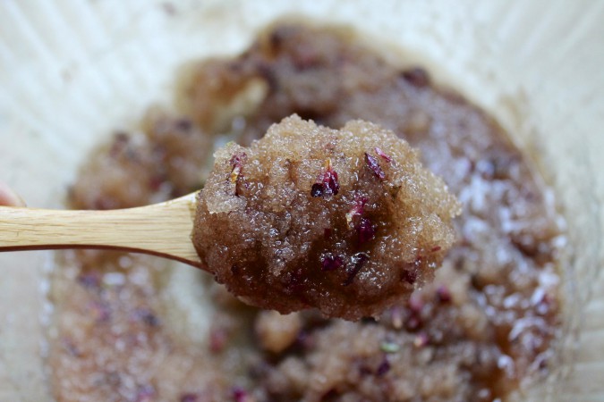 Cinnamon Rose Sugar Scrub